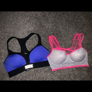 2 Victoria’s Secret PINK Sports Bras
